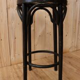Stool wood & cannage