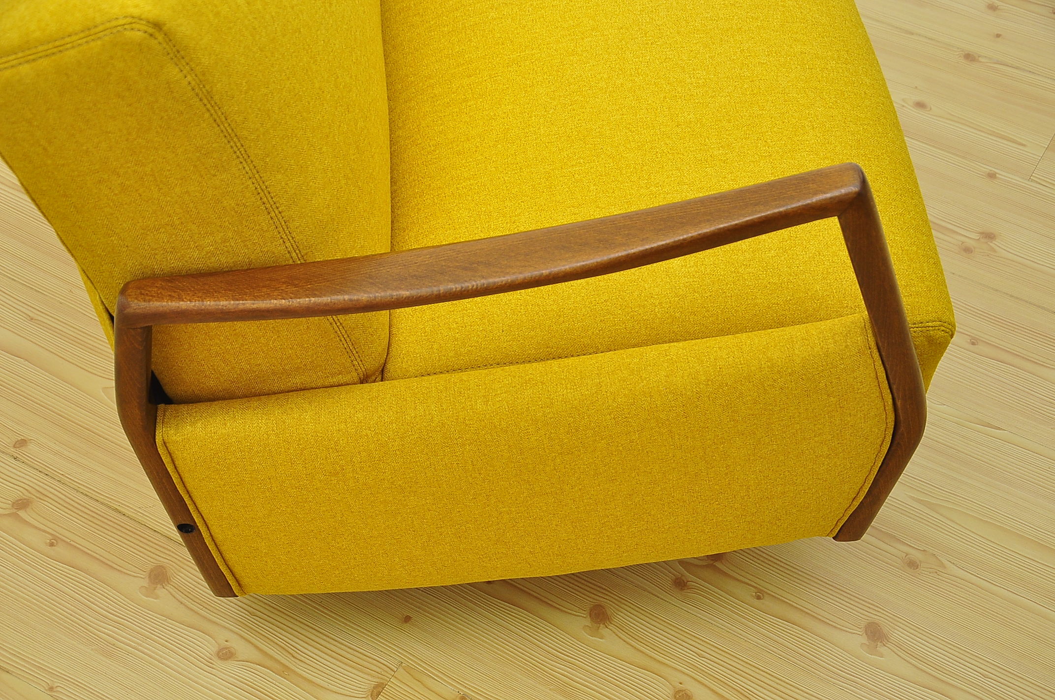 Daybed Sofa with fold-out function, 1950s