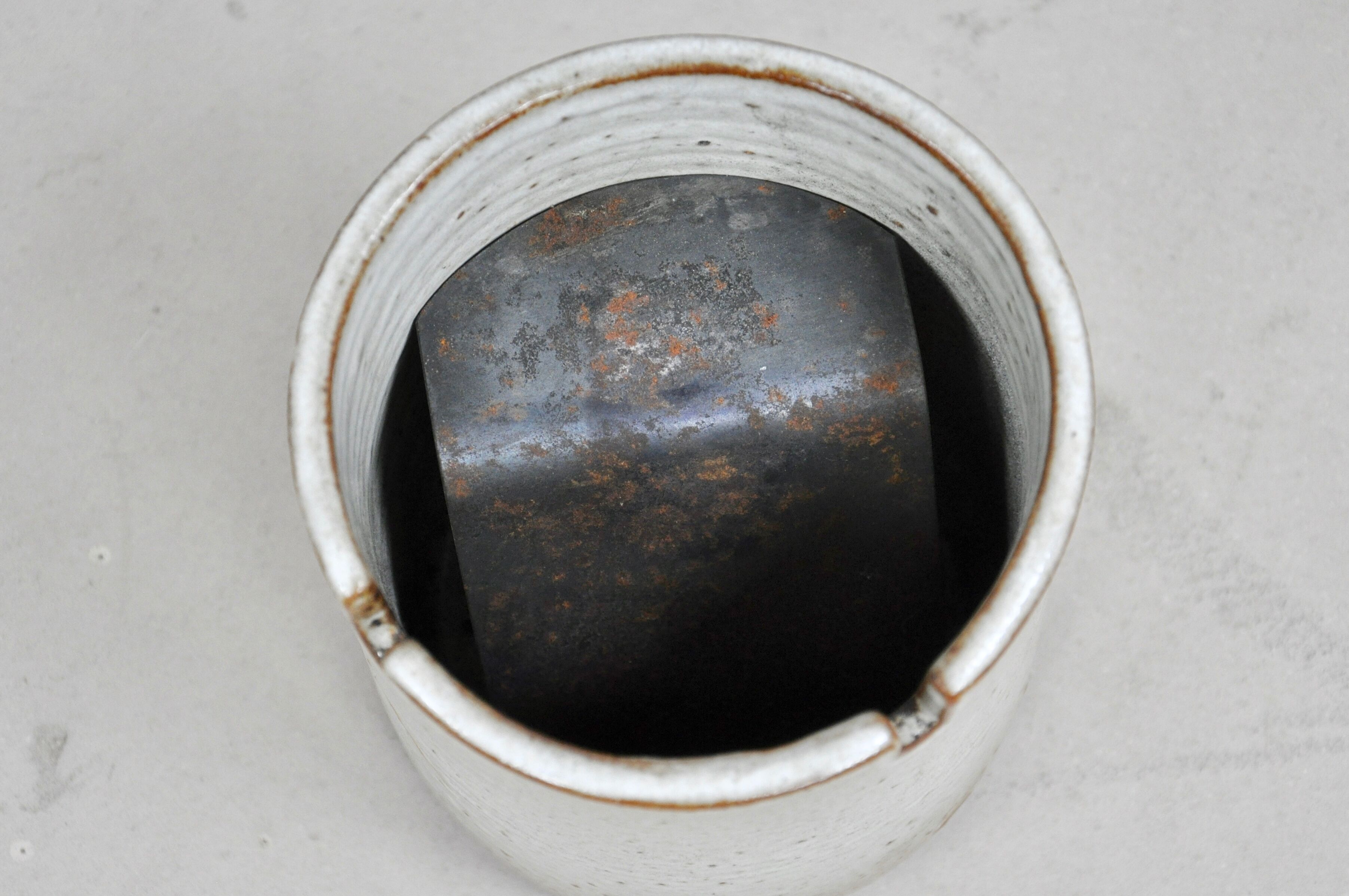 Ceramic ashtray by Christophe Gevers 1960S