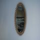 Large bamboo mirror, Italy, 1960s