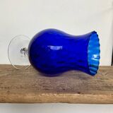 Vase en verre Empoli bleu