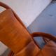 Set de fauteuils en bambou et cuir années 60'S