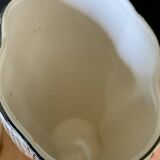 Sarreguemines ceramic vase