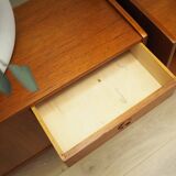 Teak system bookcase, Norwegian design, 1960s, production: Blindheim Mobelf