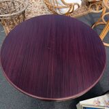 Round table in rosewood 60's
