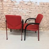 Pair of armchairs Arflex 80s
