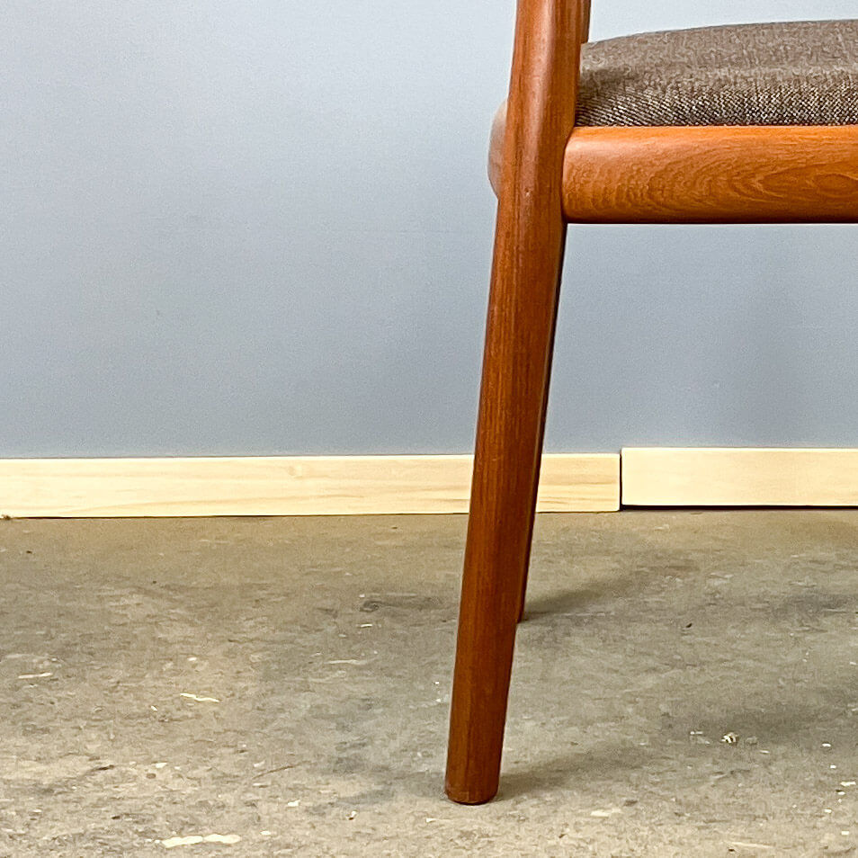 4 'Ole' dining chairs by Koefoeds Hornslet Møbelfabrik, teak, 1960s