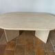 Travertine coffee table