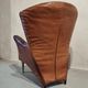 Vintage Dutch leather lounge chair, 1990s, Montis style