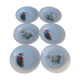 Set of 6 plates in arcopal 70