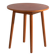 Vintage round side table in teak – Central Europe, circa 1960