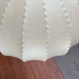 Modern mid-century Cocoon pendant lamp by Friedel Wauer for Goldkant Leuchten, Germany, 1960s.