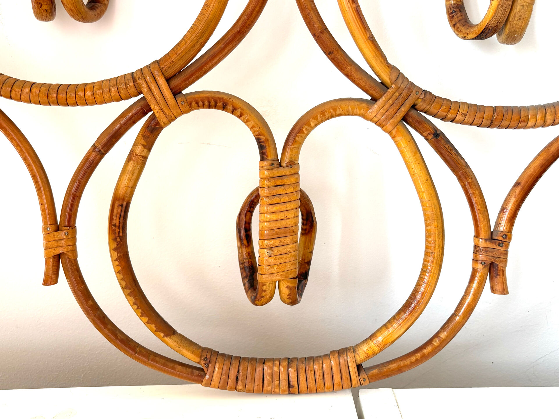 Franco Albini rattan coat rack 1960