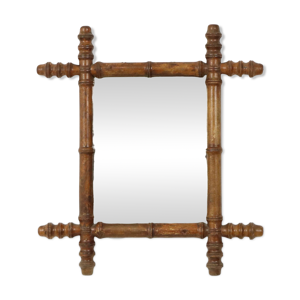 miroir en bois antique