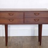 Danish teak side table K Kristiansen