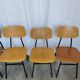 Set of 7 vintage school chairs by stol kamnik / 1970s yugoslavia / mid-cent