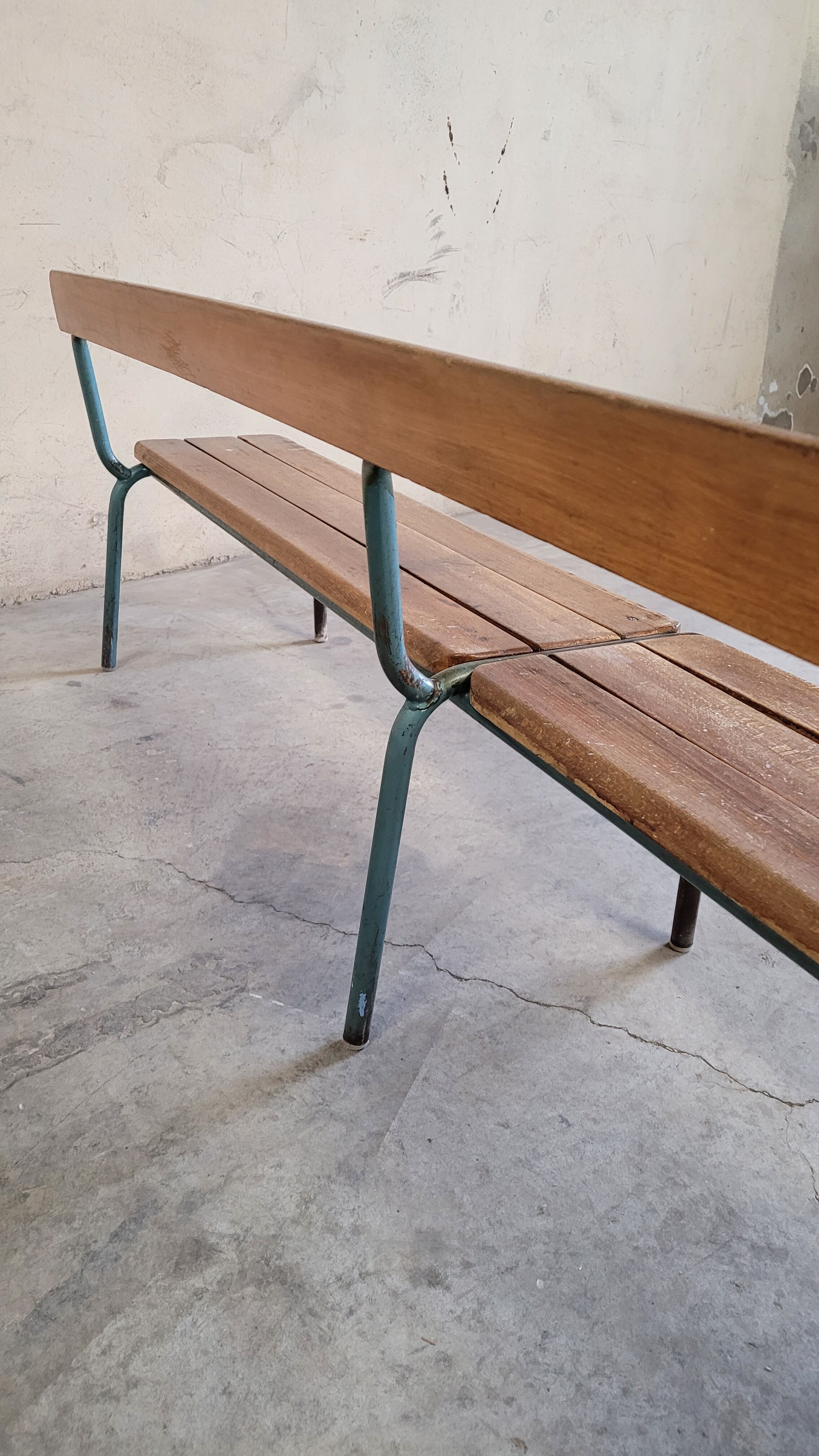 Kindergarten bench for children manufactured 1950