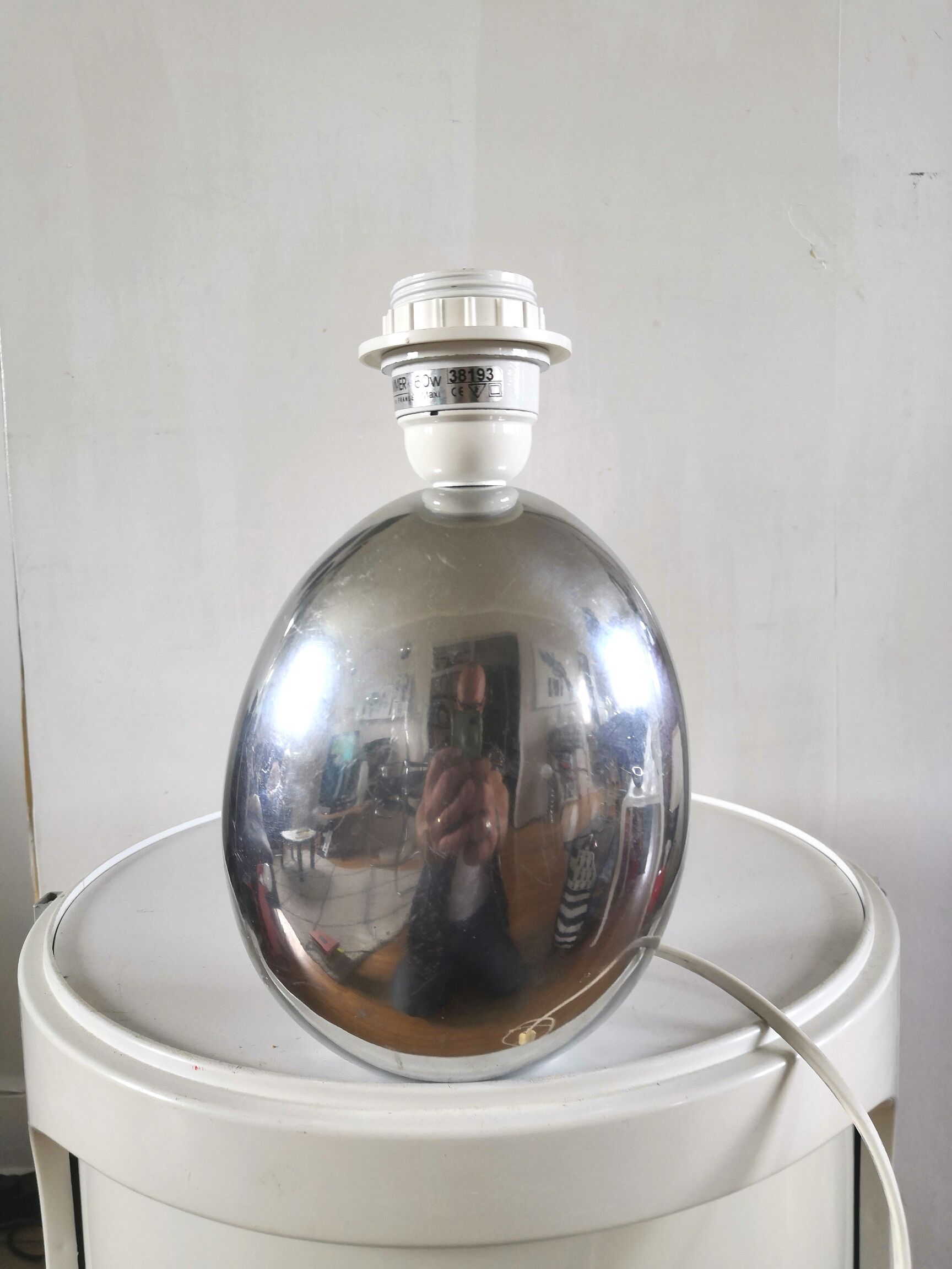 Steel lamp design Drimmer