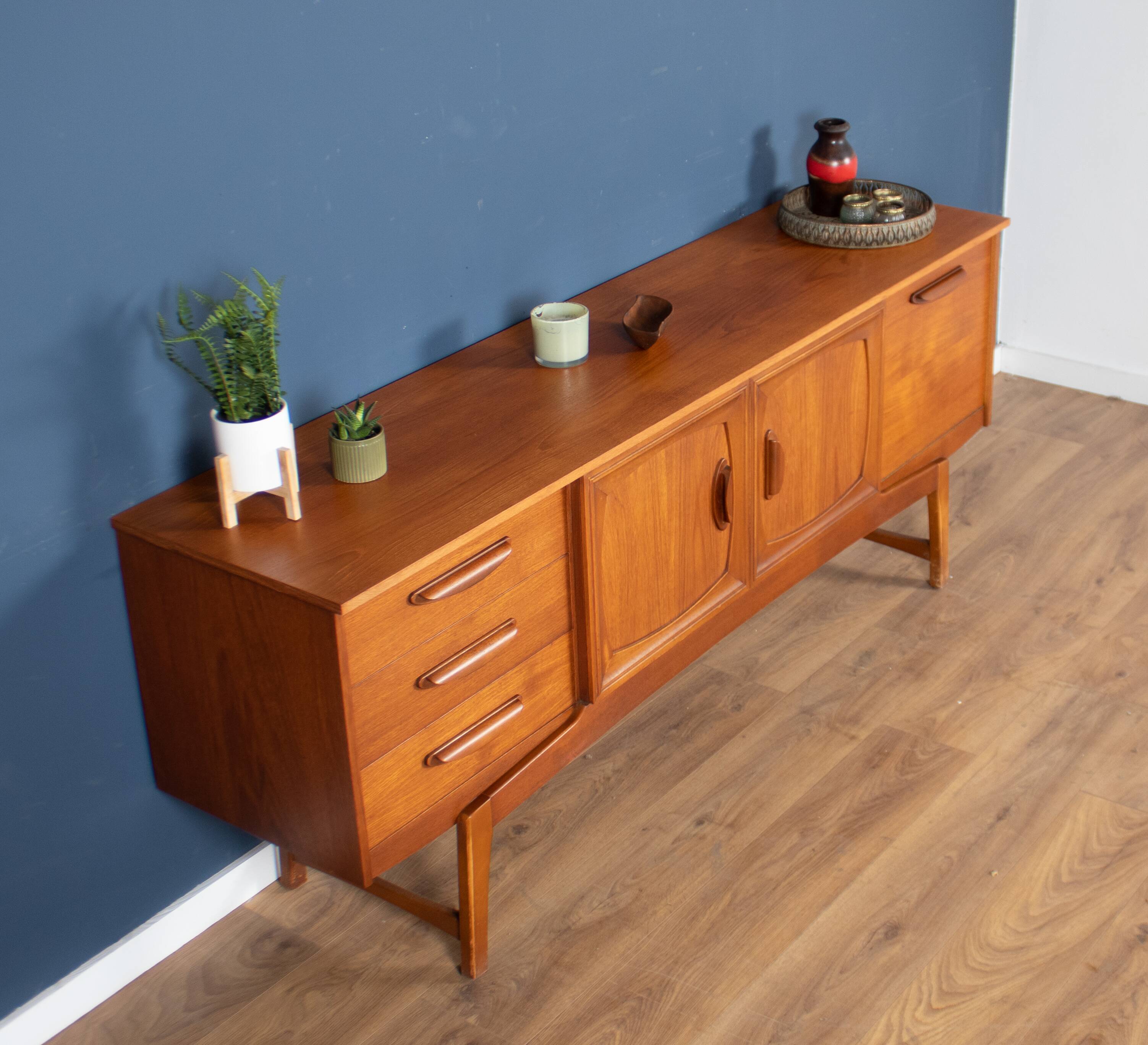 Retro teak 1960s stonehill mid century sideboard