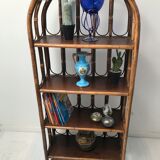 Shelf in rattan 60s