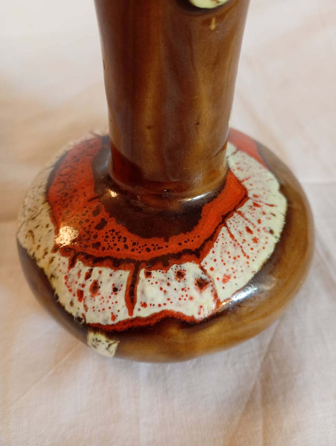Vintage candlestick vase