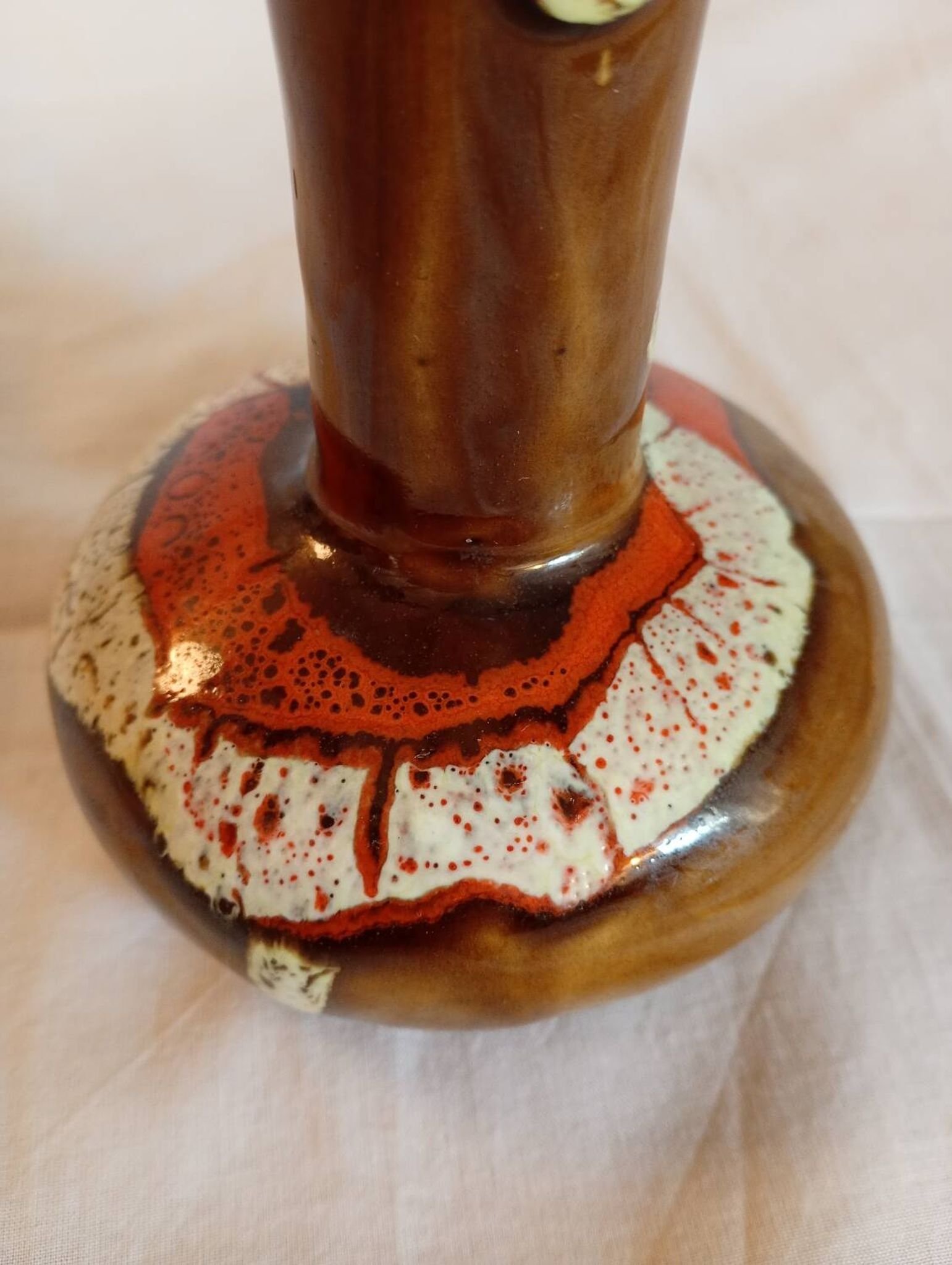 Vintage candlestick vase