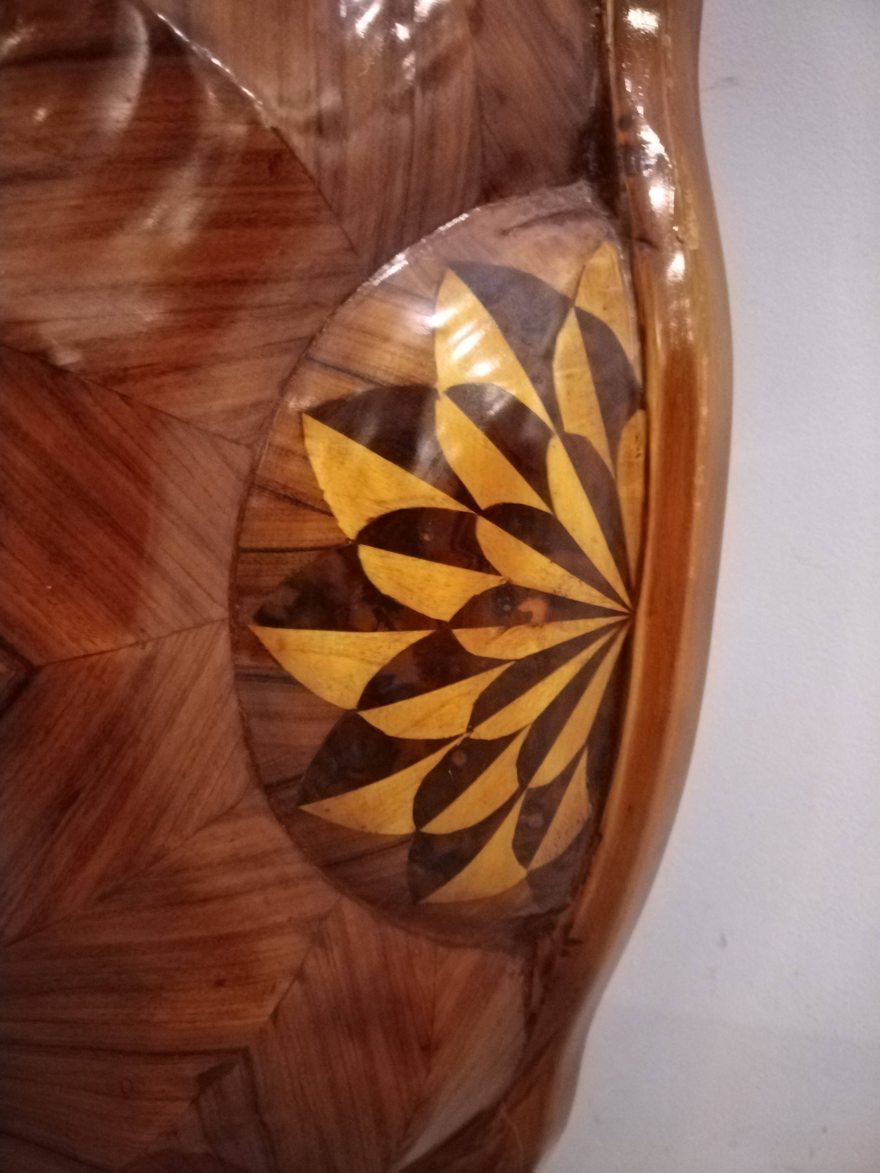 Louis XV style marquetry bar furniture