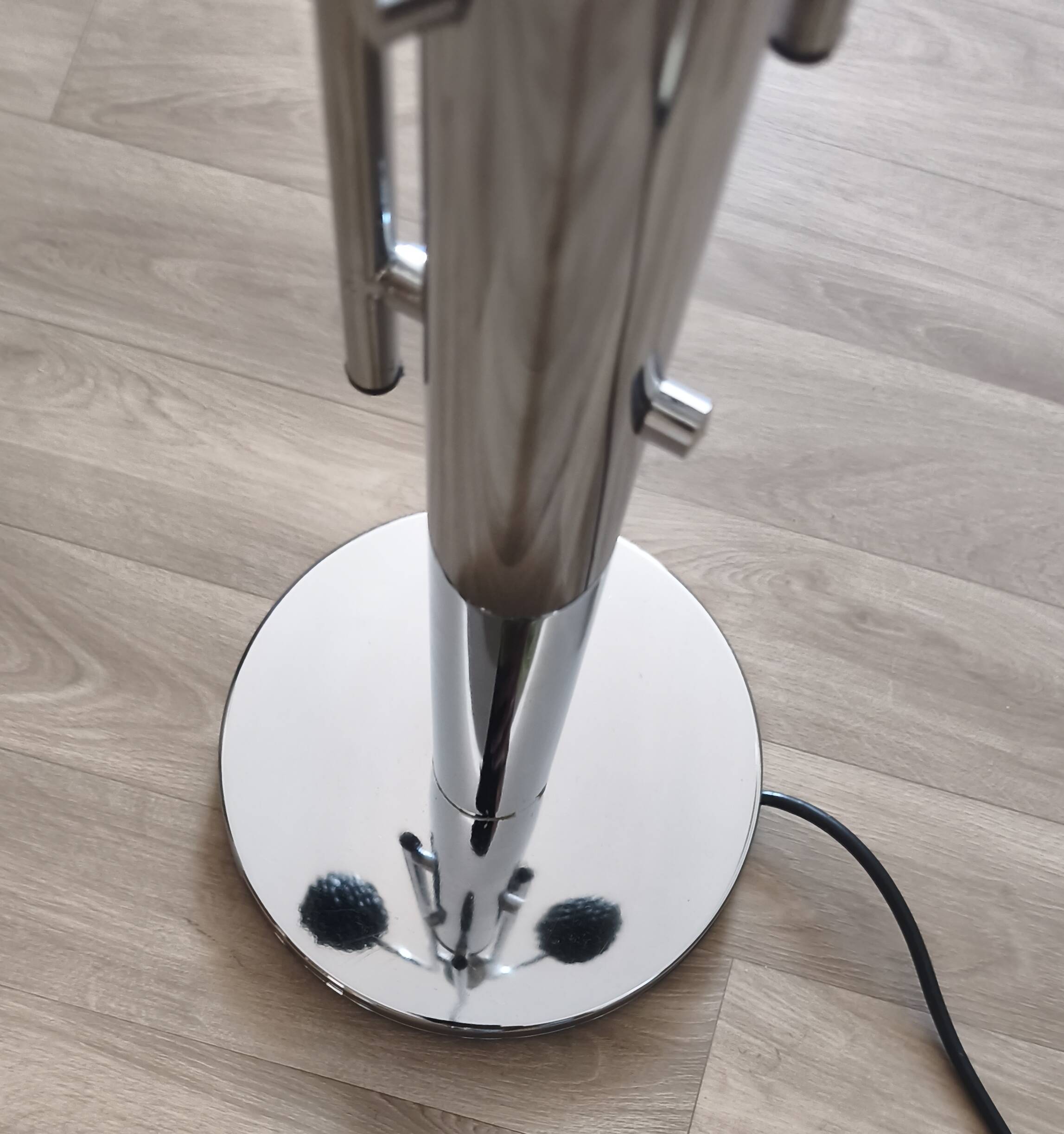 Lampadaire  cascade « Grappes de raisins » en verre multicolore