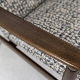 Vintage armchair GFM-64 by Edmund Homa, GFM, Poland, 1960s