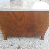Dresser in marquetry and bronze