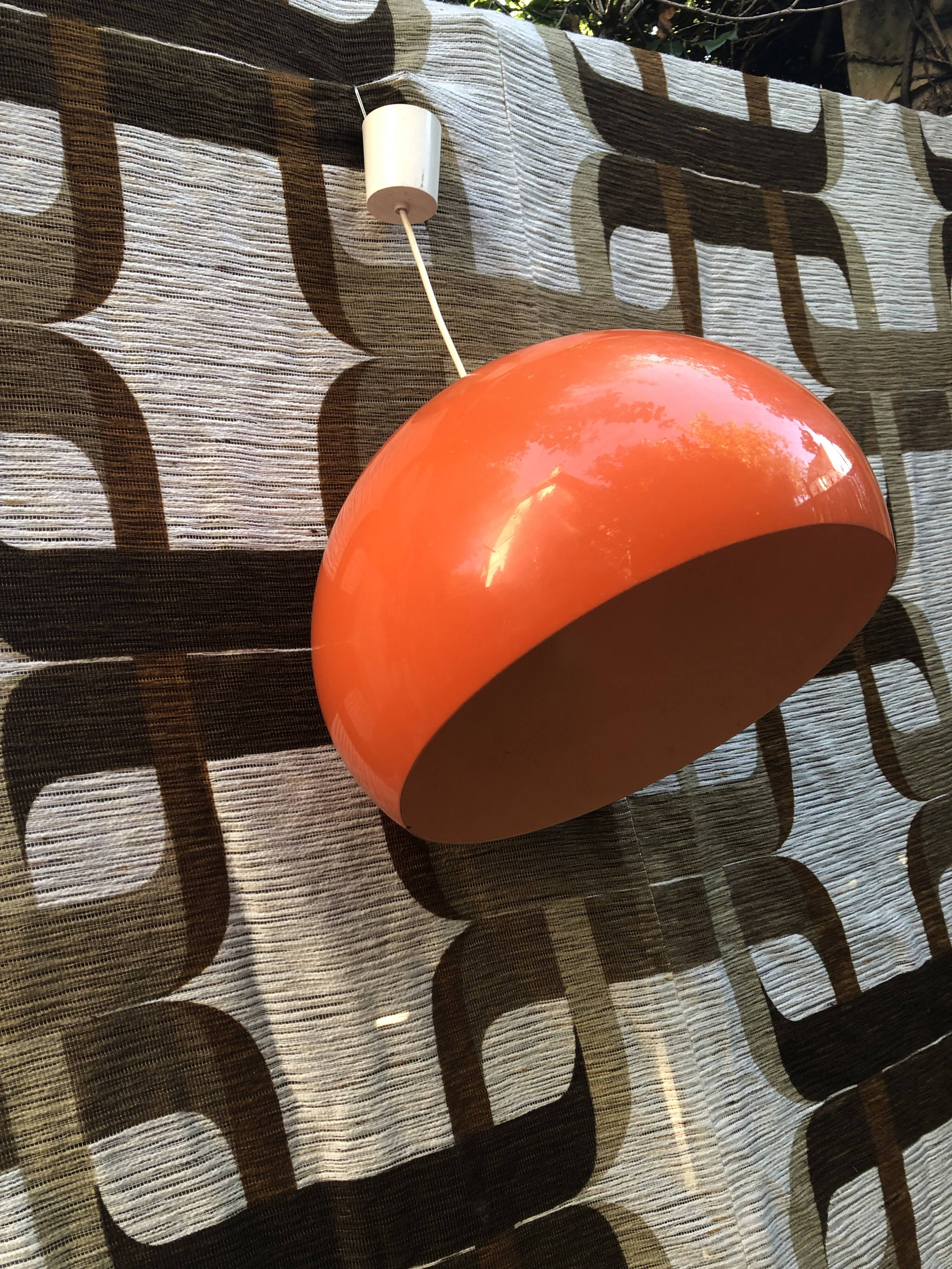 Vintage orange suspension 60s/70s