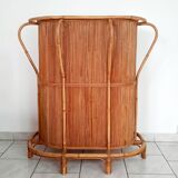 60s bamboo and rattan tiki bar