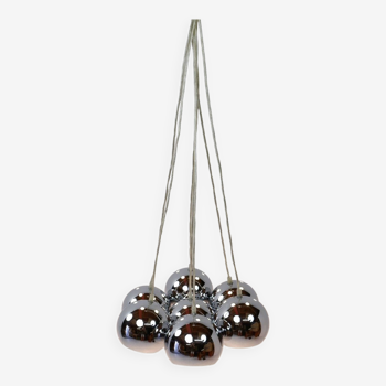 Chrome Hanging Lamp by Present Time