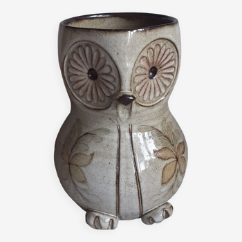 Vase zoomorphe en forme de chouette