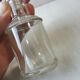 Old carafon bottle, concentrated extract / perfume, A. Bourjois, molded glass