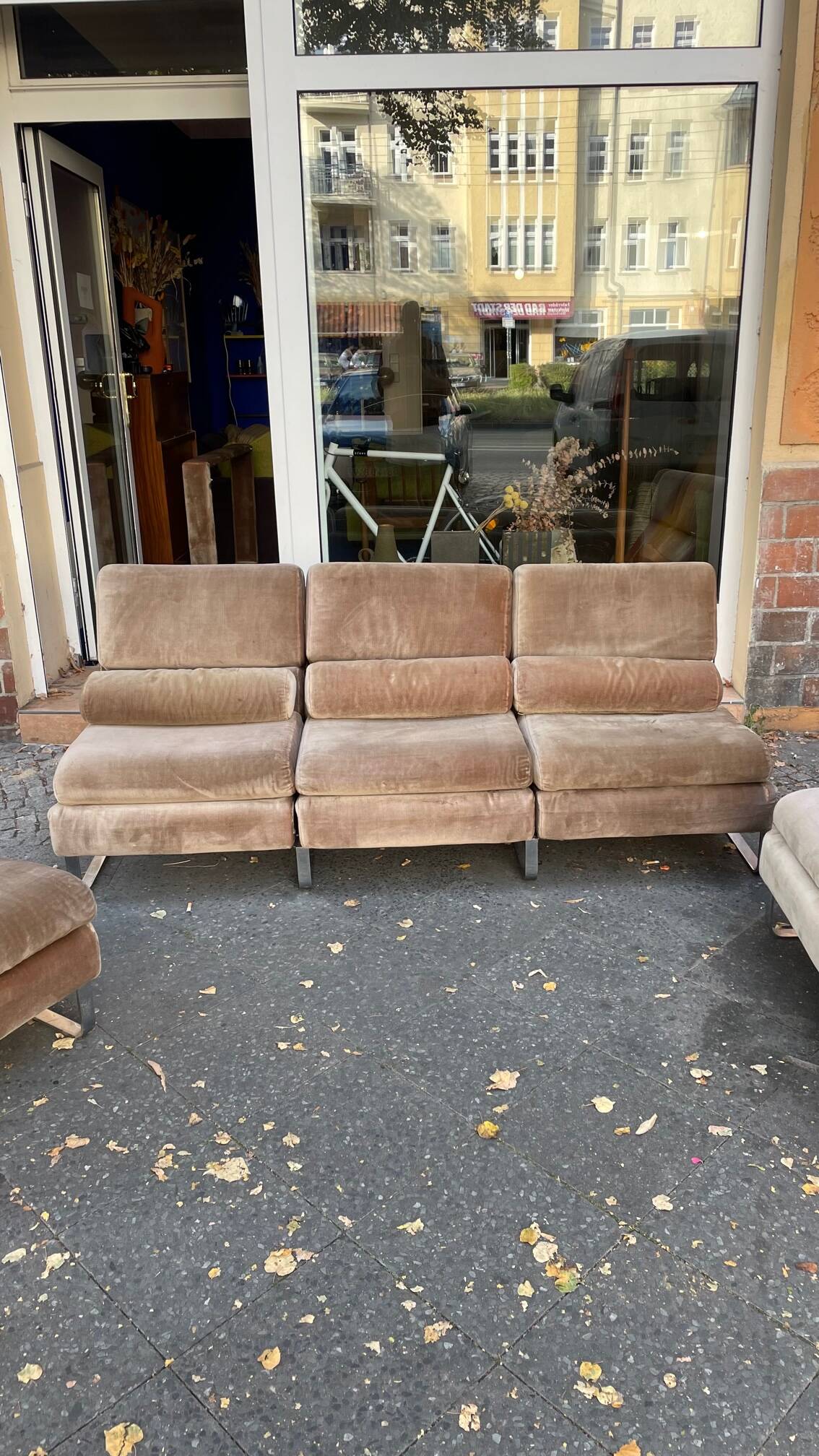 70s living room vintage modular fireside chair
