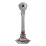 Bougeoir cristal d'Arques 22,2 cm