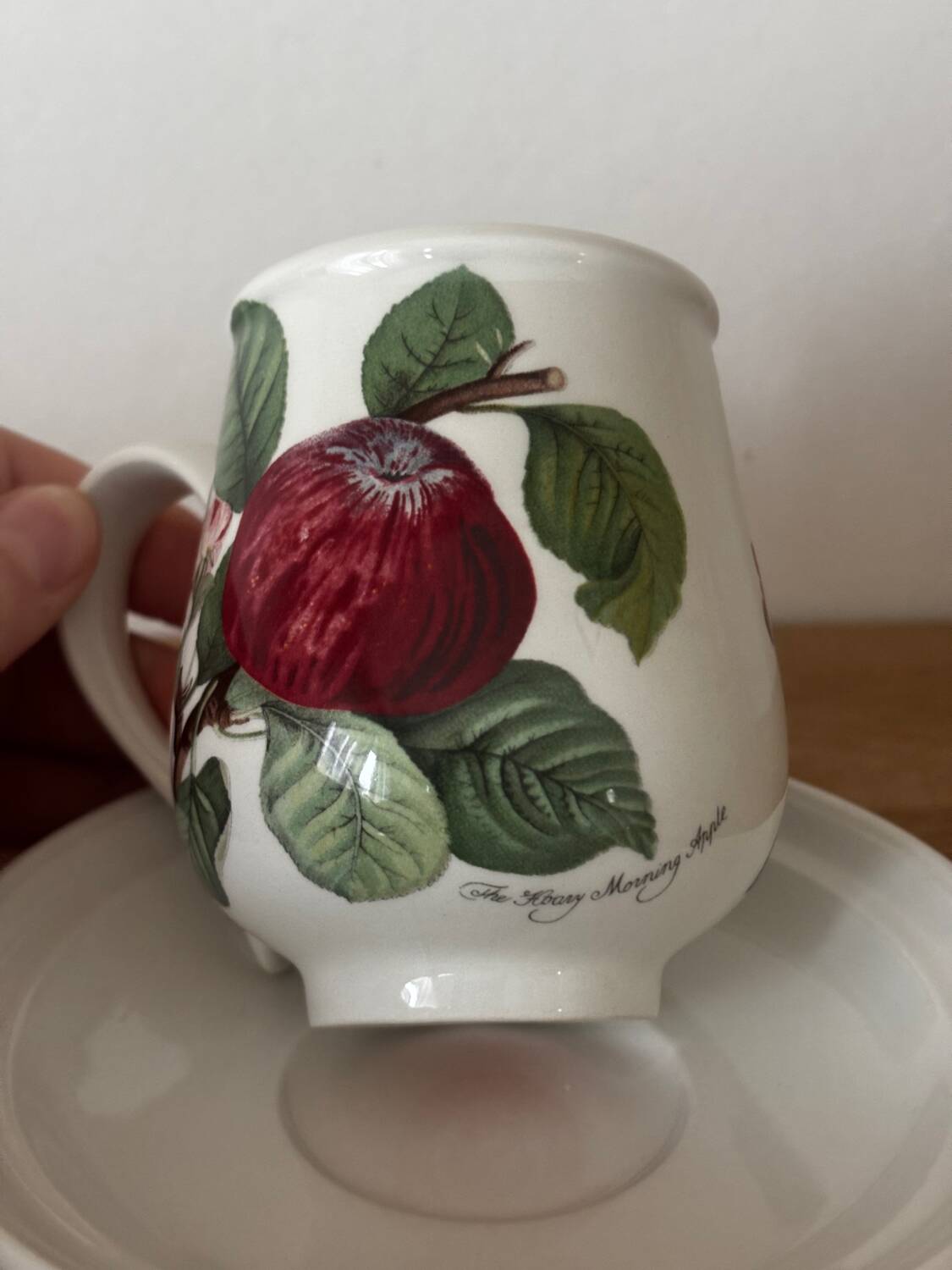 Ensemble de 3 tasses et soucoupes Portmeirion Pomona