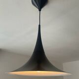 Vintage black metal pendant lamp