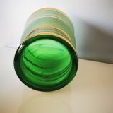 Vase en verre granité