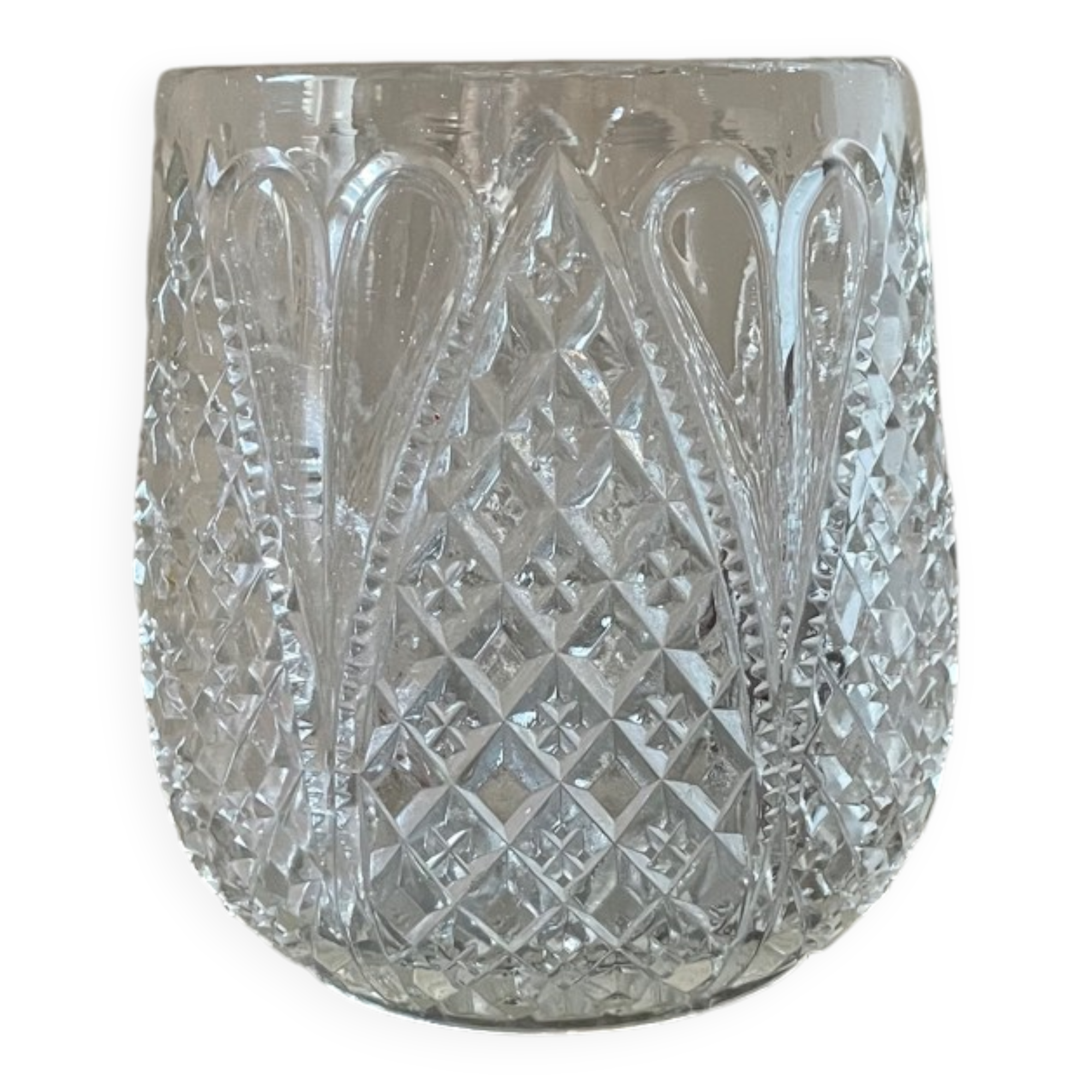Vintage glass vase from the 30s/40s