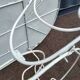 Garden furniture in old iron 6 places