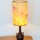 Lampe à poser vintage en grès