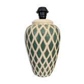 Pied de lampe en céramique vintage