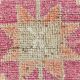 Pink & Orange Oriental Vintage Runner Rug, 101x301Cm