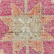 Pink & Orange Oriental Vintage Runner Rug, 101x301Cm