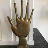 Bronze hand trinket bowl