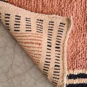 Handmade traditional natural wool rug size 150/250 cm