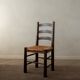 Vintage French Brutalist Dining Chairs by Georges Robert, 1950s, Set of 6