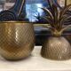 Brass Pineapple Ice Bucket